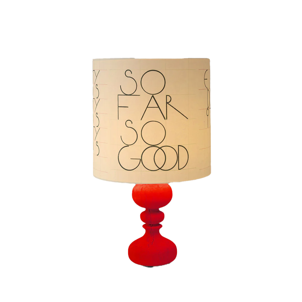 SO FAR SO GOOD (Lamp Edition) - Red