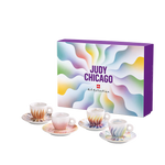 Judy Chicago x Illy Set of 4 Espresso Cups