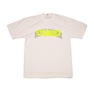 DEMO short sleeve t-shirt (cream) by Hassan Rahim