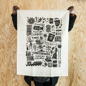 Caribpolitan Tea Towel