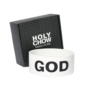 Holy Chow Dog Bowl by LigoranoReese