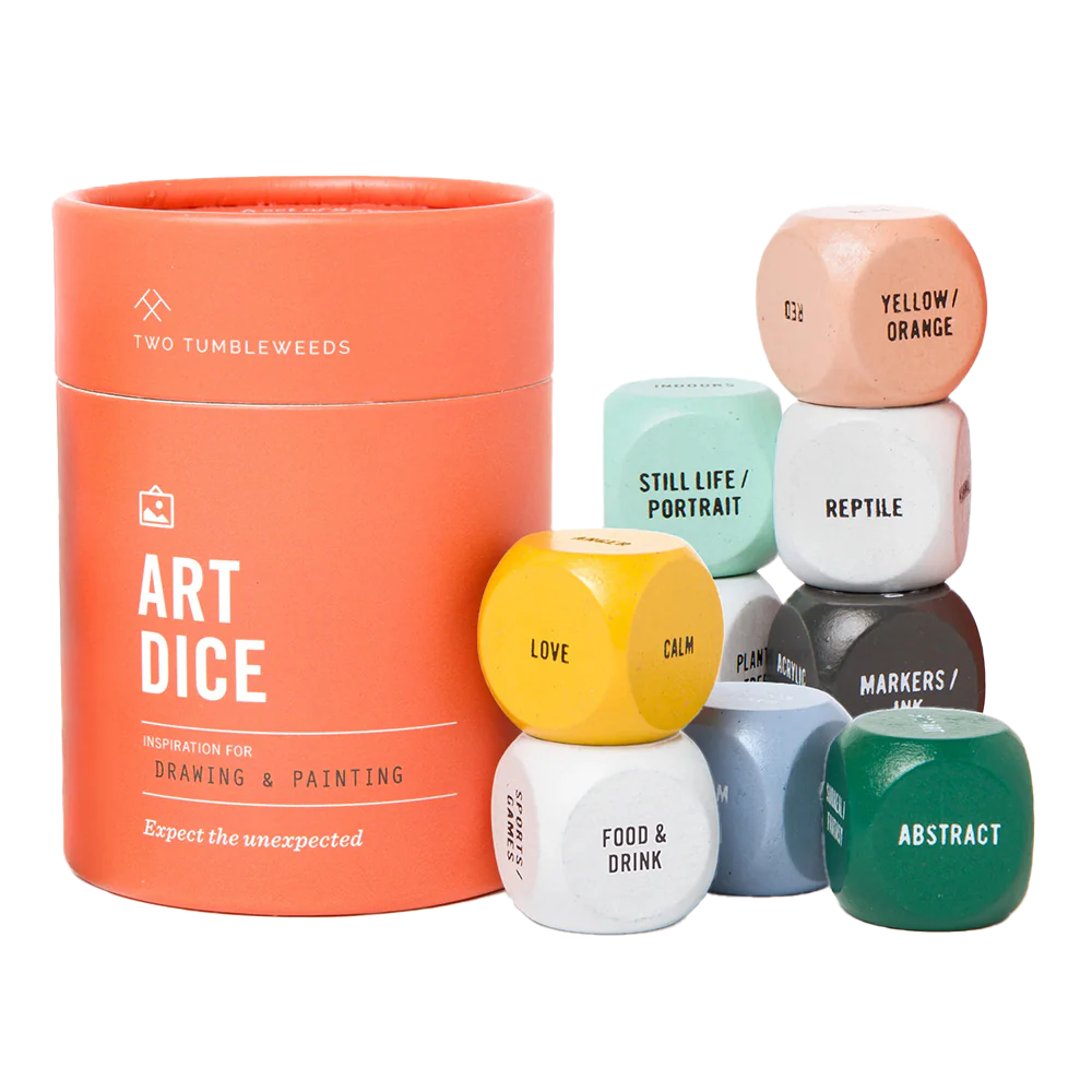 Art Dice by Two Tumbleweeds